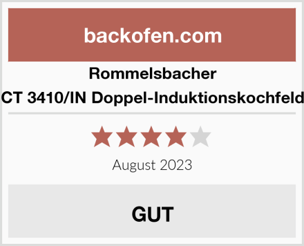 Rommelsbacher CT 3410/IN Doppel-Induktionskochfeld Test