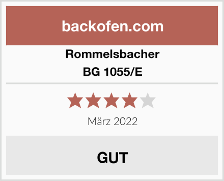 Rommelsbacher BG 1055/E Test