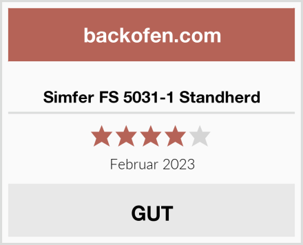  Simfer FS 5031-1 Standherd Test