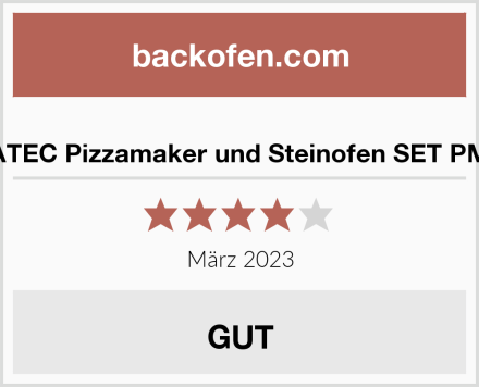  ERATEC Pizzamaker und Steinofen SET PM-27 Test