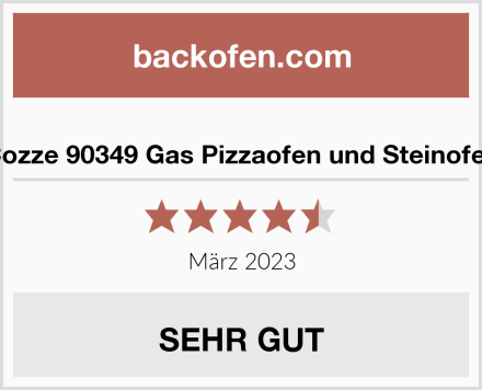 Cozze 90349 Gas Pizzaofen und Steinofen Test