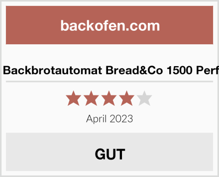  Cecotec Backbrotautomat Bread&Co 1500 PerfectCook Test