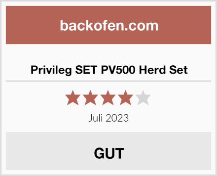  Privileg SET PV500 Herd Set Test