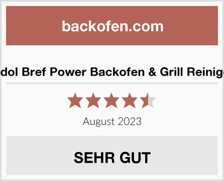  Sidol Bref Power Backofen & Grill Reiniger Test