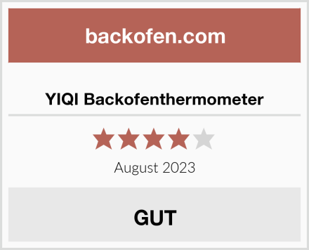  YIQI Backofenthermometer Test