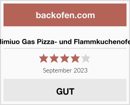  Mimiuo Gas Pizza- und Flammkuchenofen Test