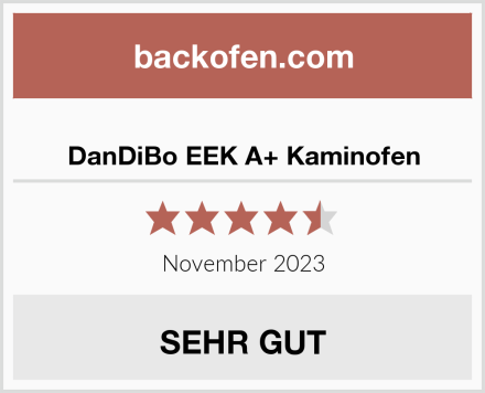  DanDiBo EEK A+ Kaminofen Test