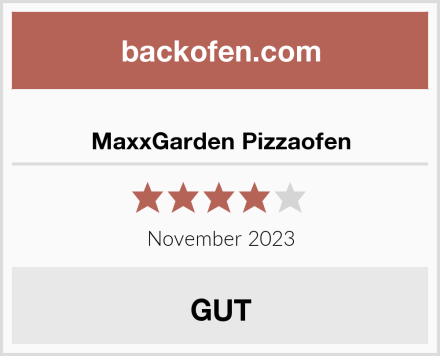  MaxxGarden Pizzaofen Test