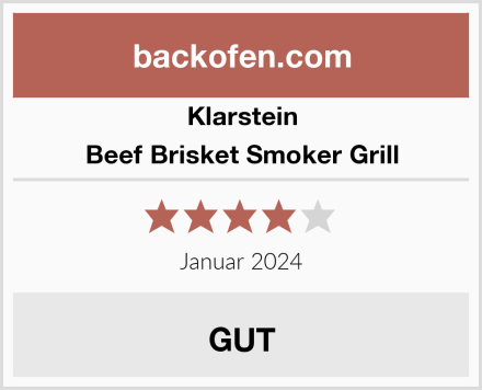 Klarstein Beef Brisket Smoker Grill Test