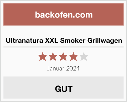  Ultranatura XXL Smoker Grillwagen Test