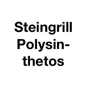 Steingrill Polysinthetos Backöfen