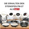 ERATEC Pizzamaker und Steinofen SET PM-27